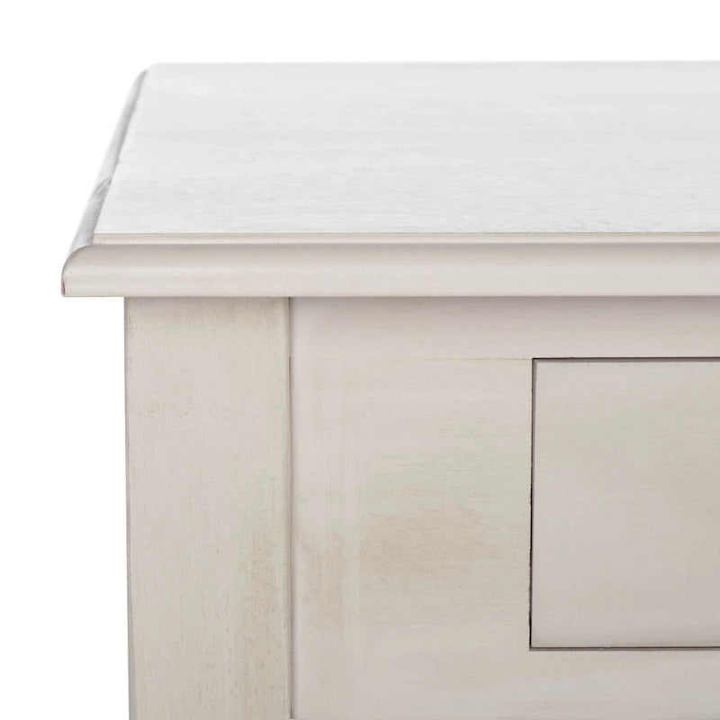 Bureau 2 tiroirs avec pieds tournés en boules, couleur taupe