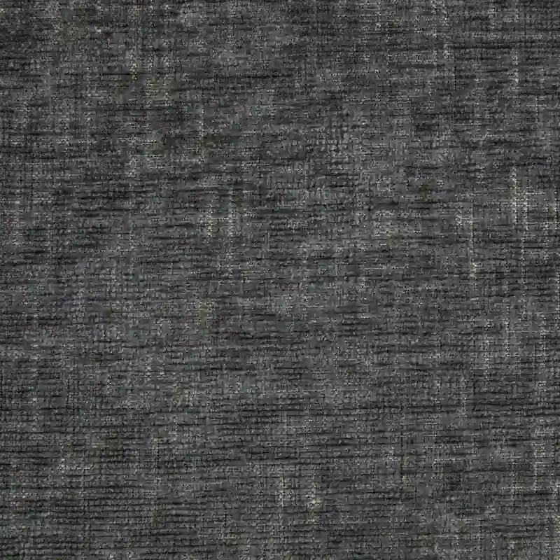 Fauteuil d'appoint rembourré, structure en métal noir, accoudoirs en bois, assise coussin rembourrée