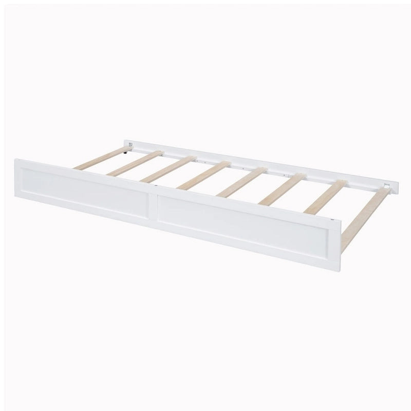 Cadre de lit en bois avec tête de lit en rotin tressé, tiroirs et éclairage LED, noyer et blanc